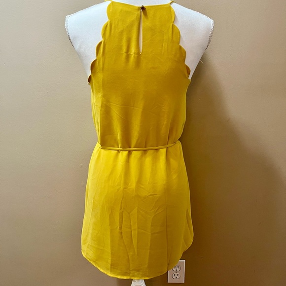 Naked Zebra Yellow Dress Size Small - Picture 4 of 6